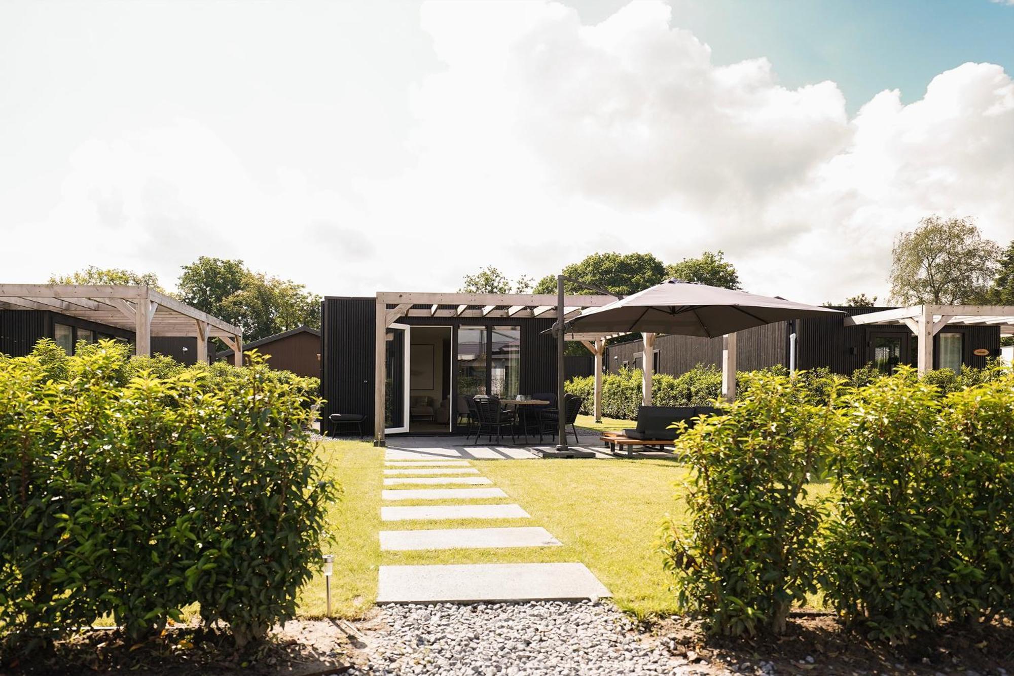 Luxe Lodge 'Bold' Nabij Bos En Veluwemeer - 4 Pers เออร์เมโล ภายนอก รูปภาพ